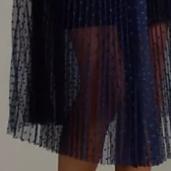 Brand New DOLAN SHEER DOT TULLE TRENCH COAT - Picture 7 of 8